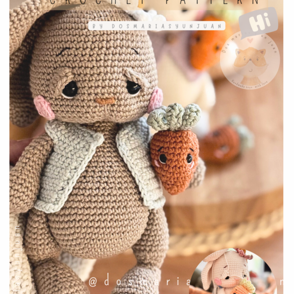 SPRING BUNNY CROCHET PATTERN